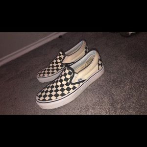 vans checkers